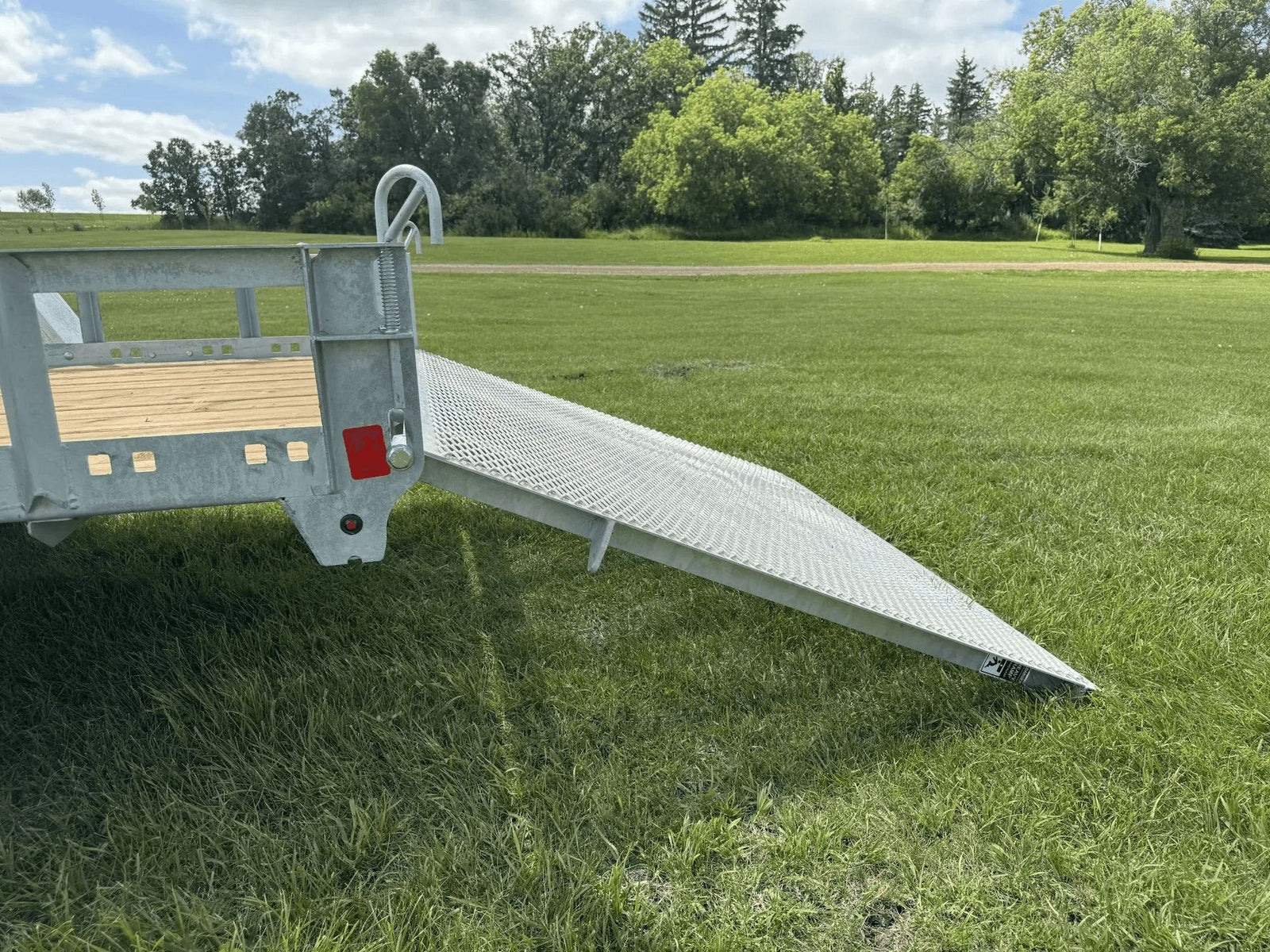60-in x 10-ft Galvanized Utility Trailer B5F3 - product image 4