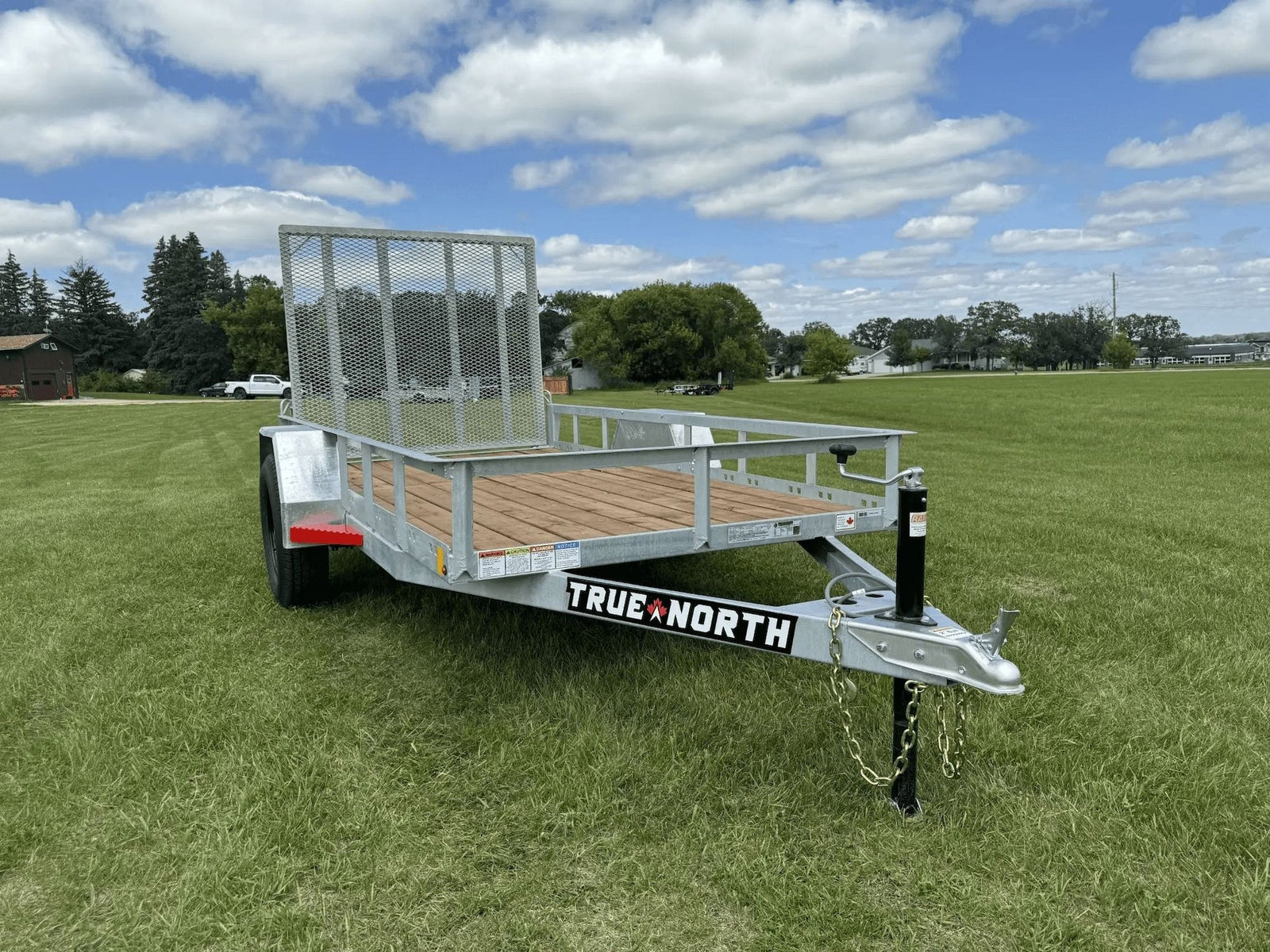 60-in x 10-ft Galvanized Utility Trailer B5F3 - product image 5