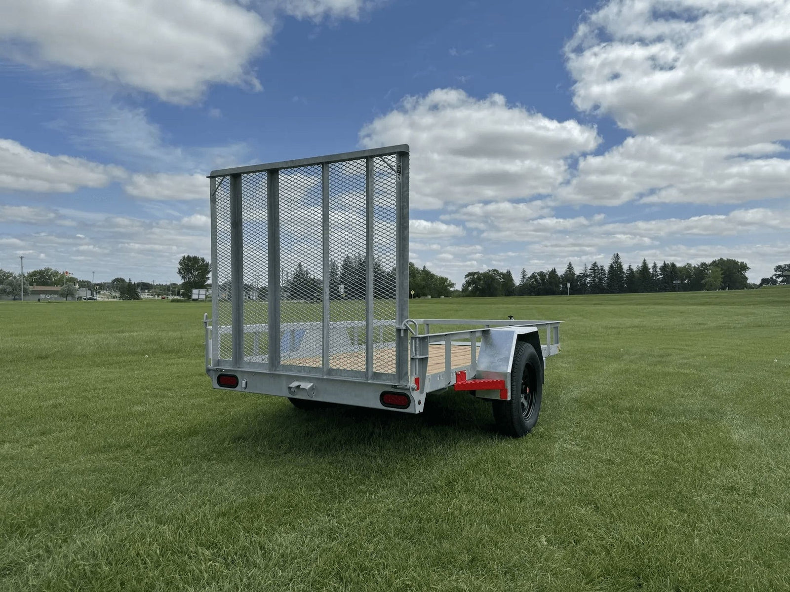 60-in x 10-ft Galvanized Utility Trailer B5F3 - product image 6
