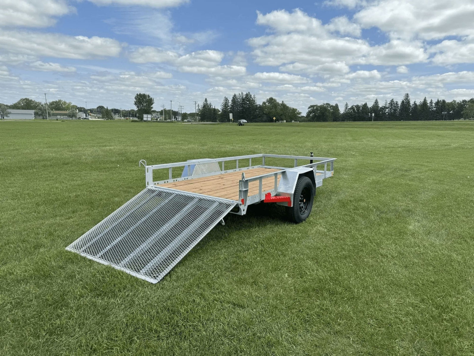 60-in x 10-ft Galvanized Utility Trailer B5F3 - product image 7