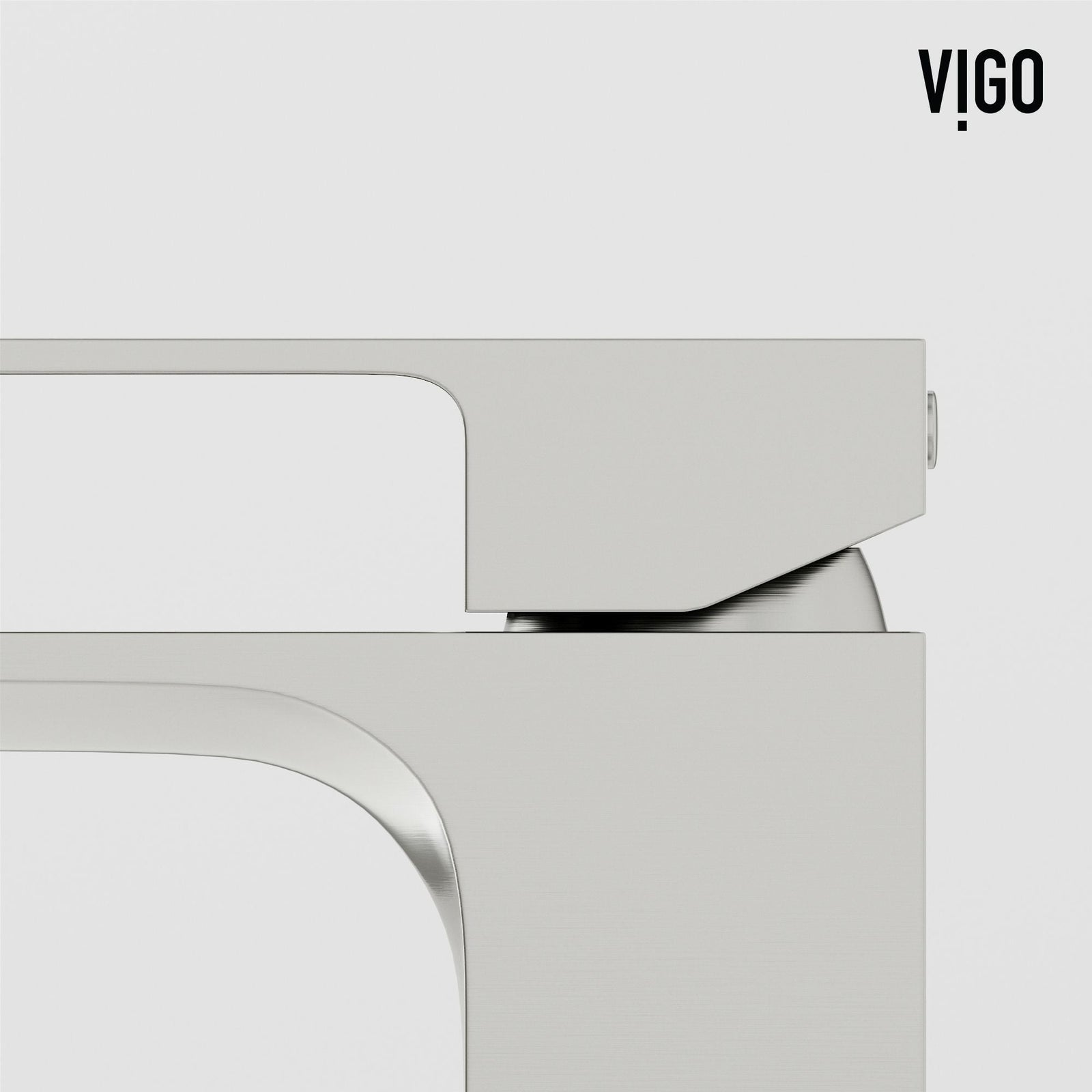 Tarragona Gothic ConcretoStone Grey Bathroom Sink/Basin Set with Dunn Faucet and Rectangular Vessel Q5G0 - product image 3