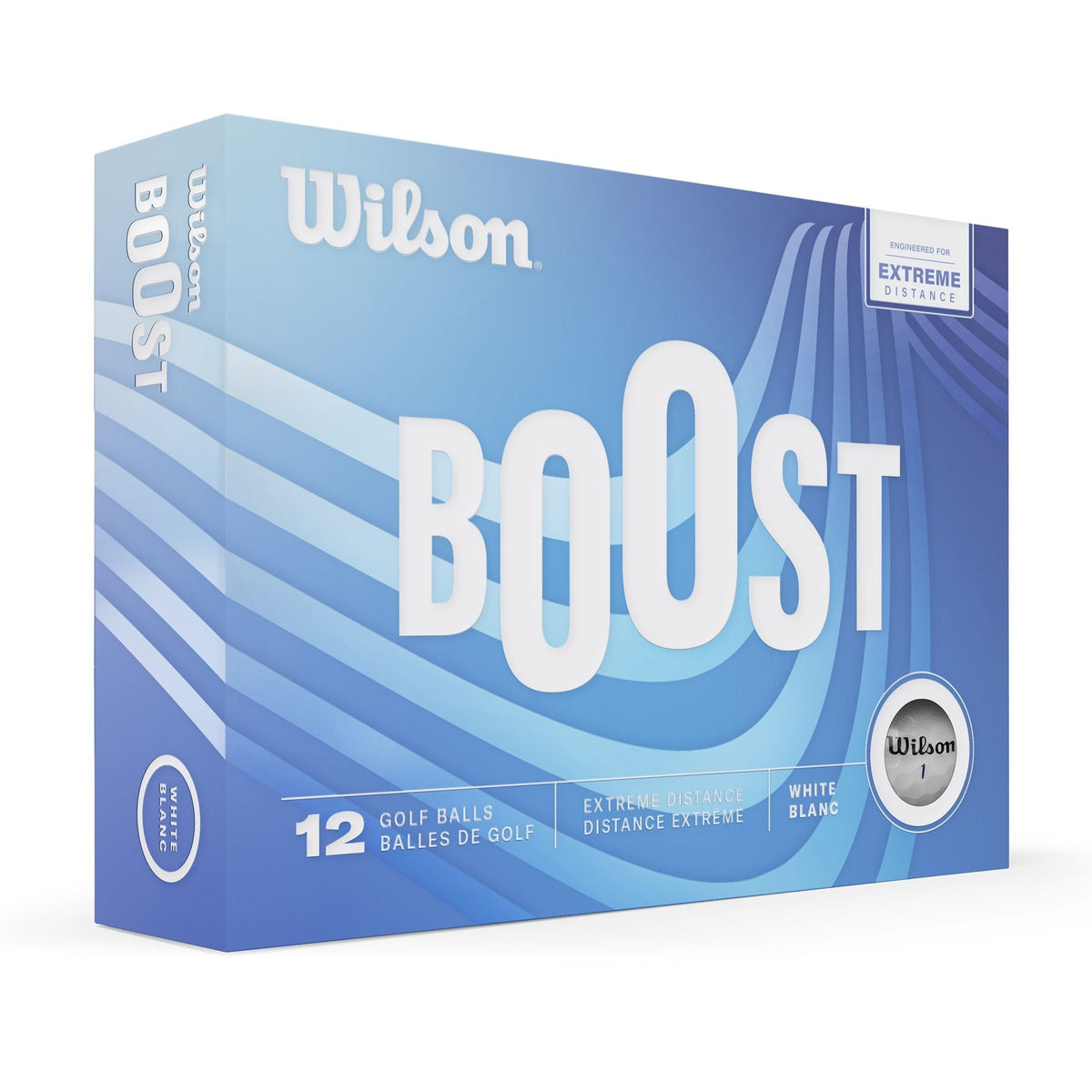 Boost Golf Ball, Extreme Distance, 12-pk, White K1U8 - product image 1
