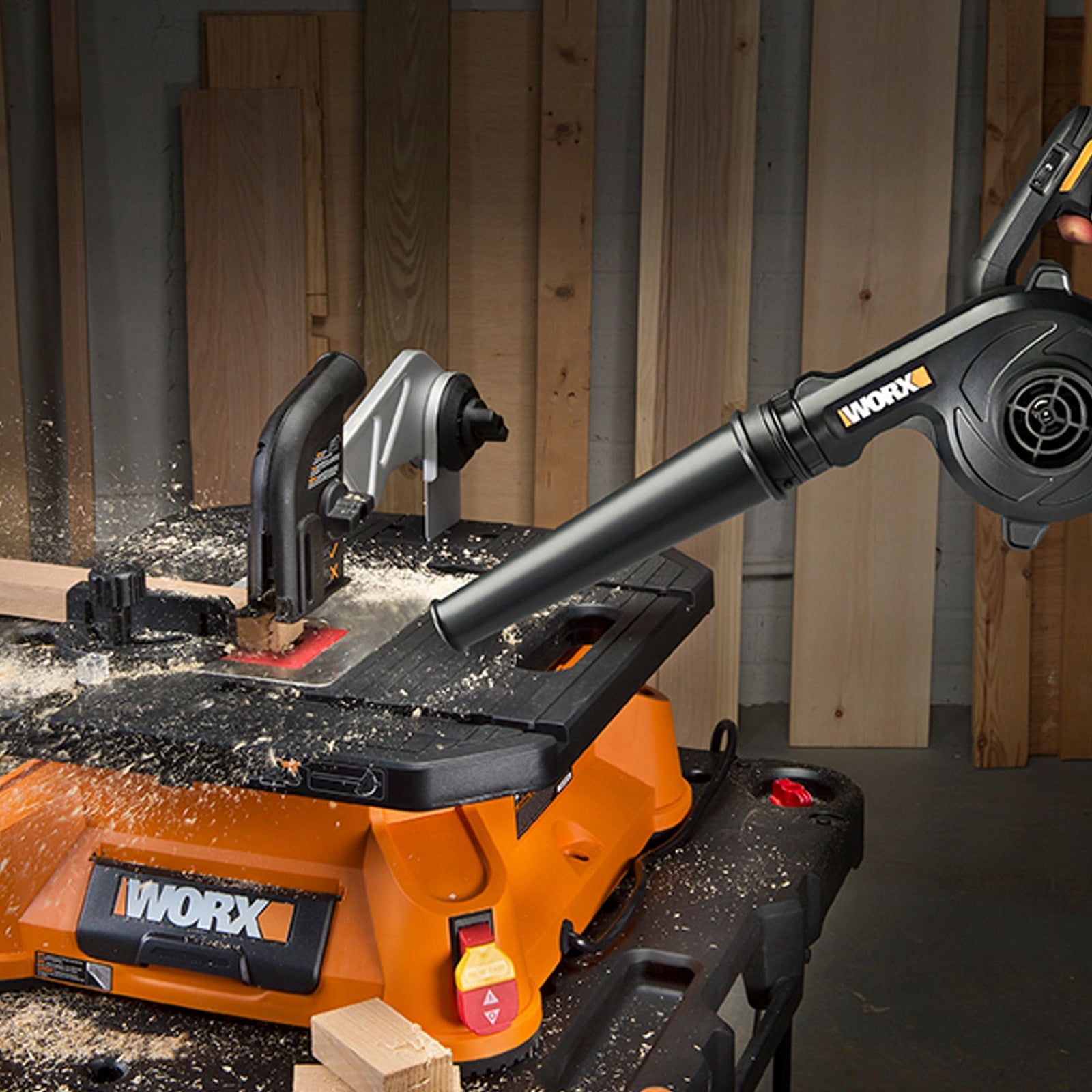 Cordless 3-Speed Jobsite Blower, 160-mph (Tool Only) S3A1 - product image 5