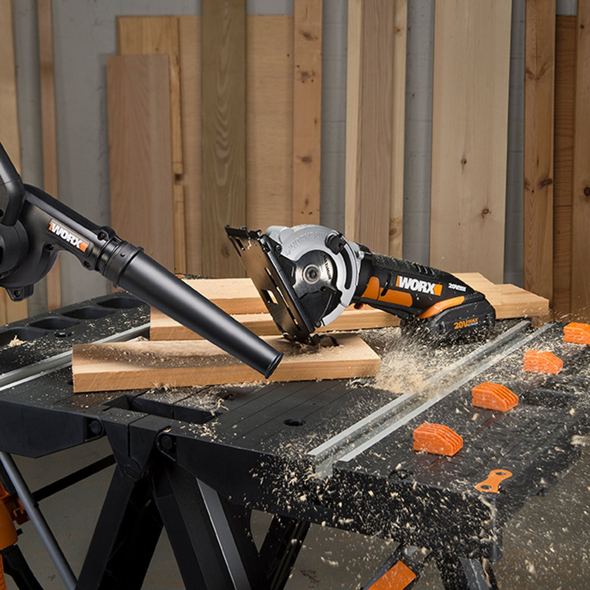 Cordless 3-Speed Jobsite Blower, 160-mph (Tool Only) S3A1 - product image 6