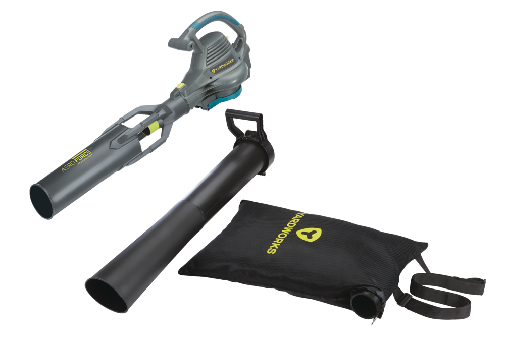 12 Amp Electric Leaf Blower/Vacuum with Aero Force Technology Black P8L8 - product image 3