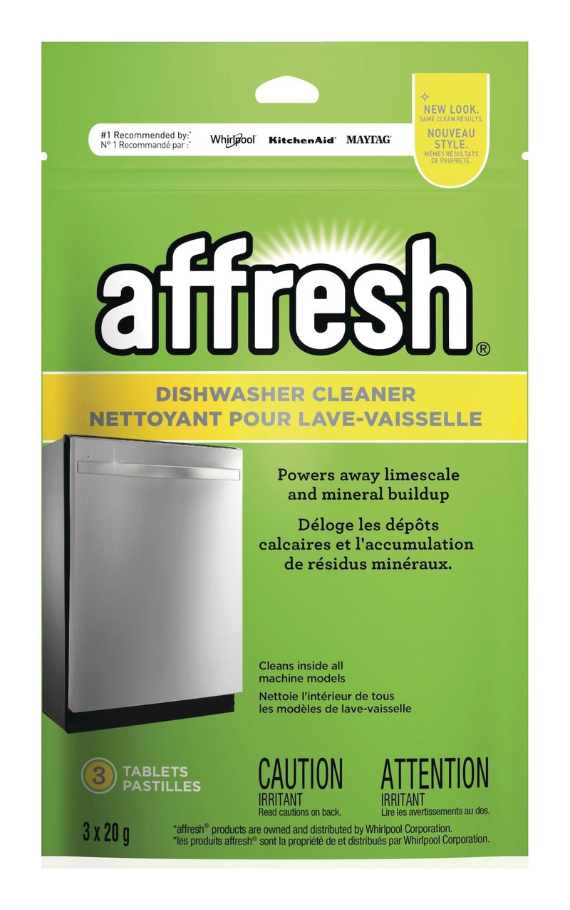 Dishwasher Cleaner Tabs, Fresh Scent, 20-g, 3-pk B7M9