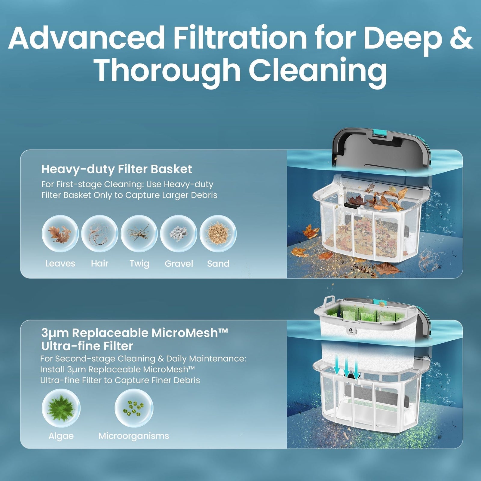 Scuba N1 Max Cordless Robotic In-Ground Robotic Pool Cleaner for In-Ground Pools up to 2150 sq. Ft P2I2 - product image 3