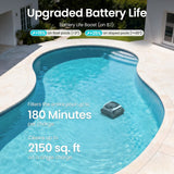 Scuba N1 Max Cordless Robotic In-Ground Robotic Pool Cleaner for In-Ground Pools up to 2150 sq. Ft P2I2 - product image 4