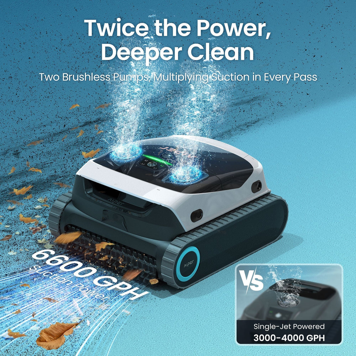 Scuba N1 Max Cordless Robotic In-Ground Robotic Pool Cleaner for In-Ground Pools up to 2150 sq. Ft P2I2 - product image 5