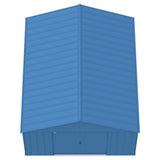 Classic 12x14-ft Blue Grey Corrosion-Resistant Steel Shed D7N3 - product image 4