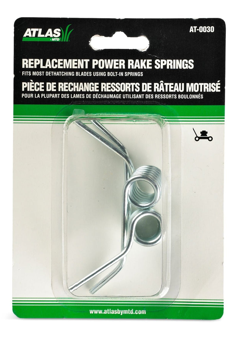 Dethatching Steel Spring, Snap-In, 2-pk; for Lawn Mower Dethatching Blades F3F8