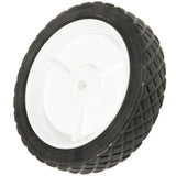 Plastic Lawn Mower Replacement Wheel, Wide Tread 8-in x 1.75-in S2V1 - product image 1