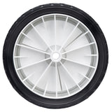 Plastic Lawn Mower Replacement Wheel, Wide Tread 8-in x 1.75-in S2V1 - product image 3