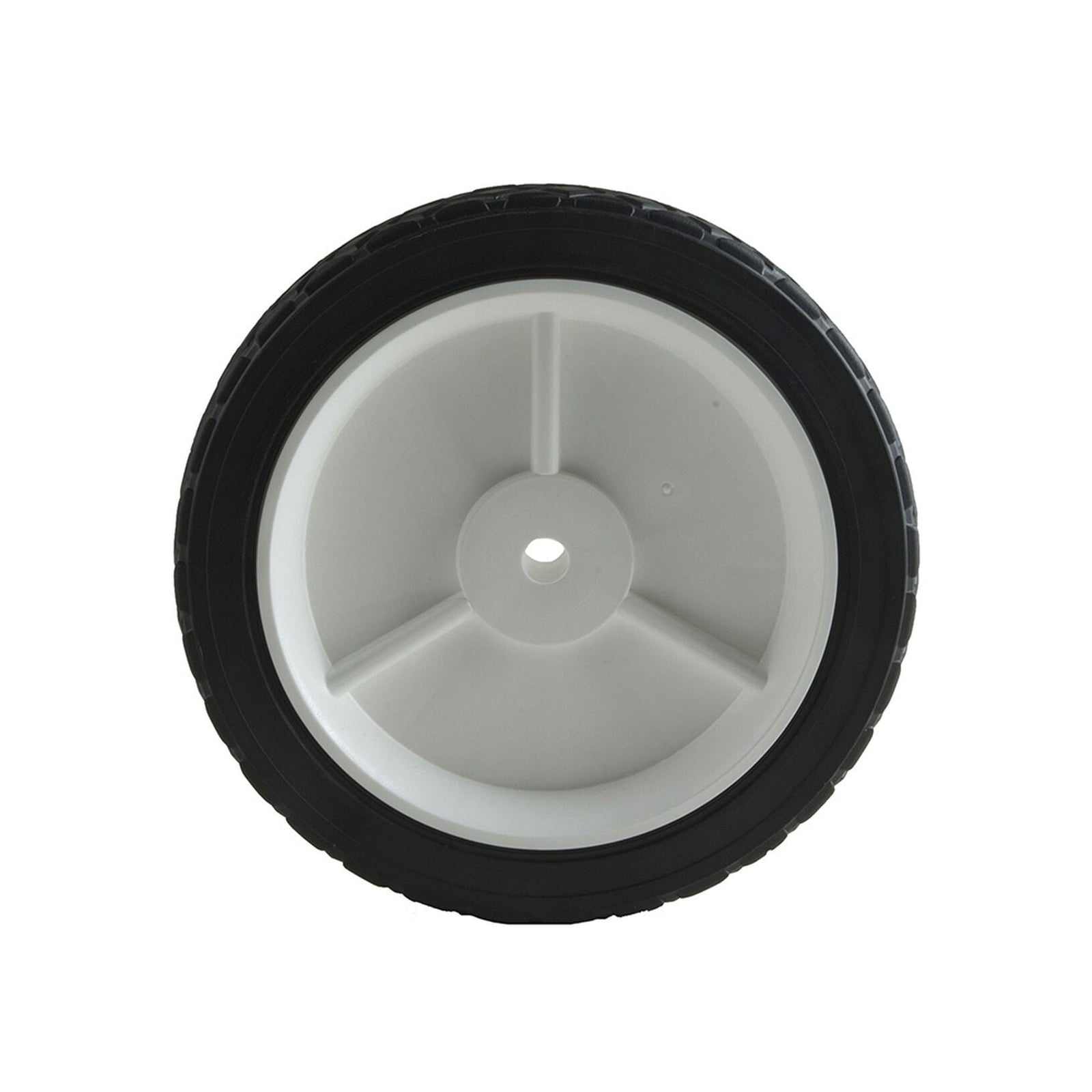 Plastic Lawn Mower Replacement Wheel, Wide Tread 8-in x 1.75-in S2V1 - product image 4
