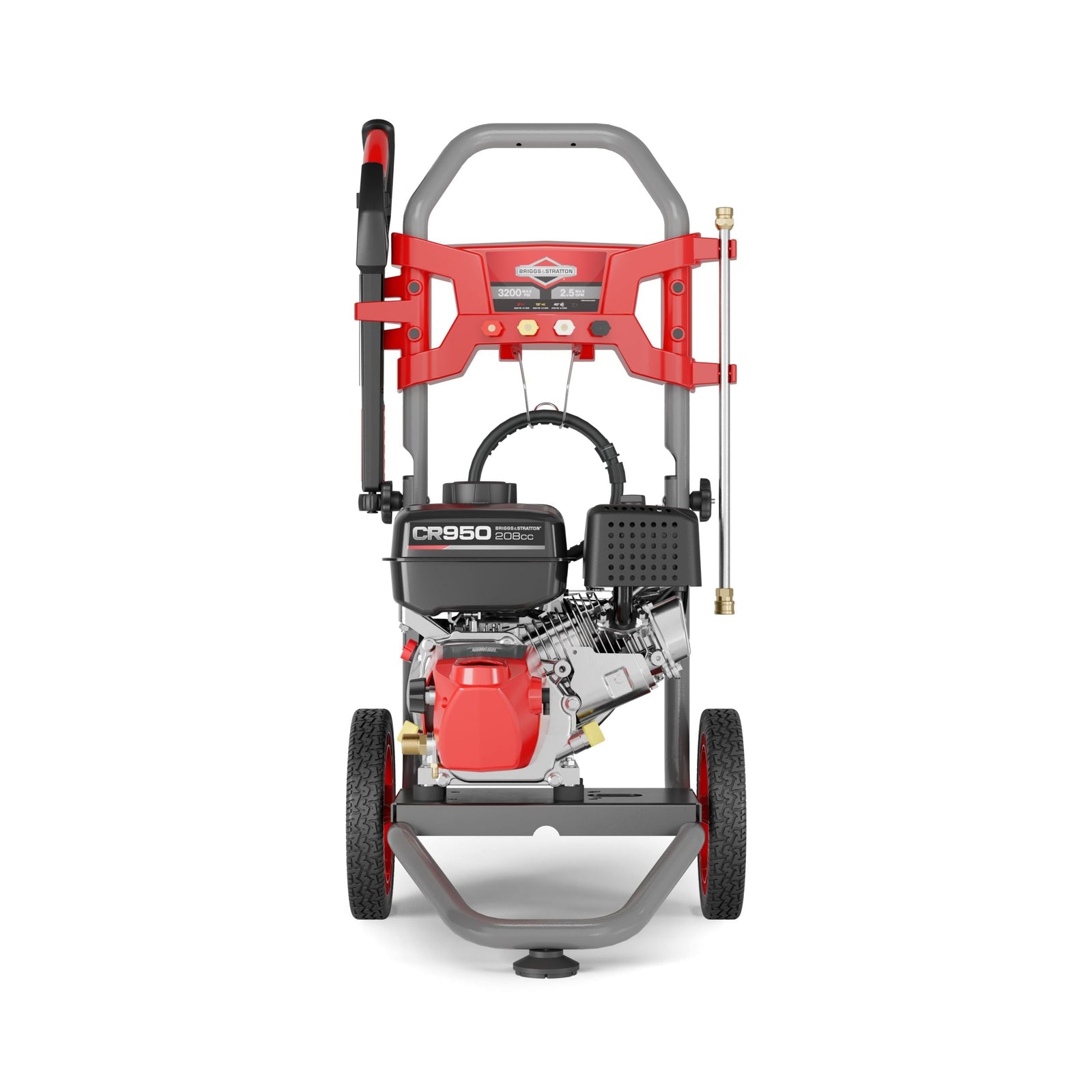 & Stratton 3200 PSI 2.5 GPM 208cc Engine Wheeled Gas Pressure Washer U9C5 - product image 5
