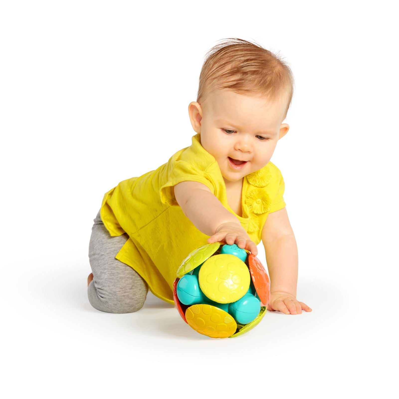 Starts Wobble Bobble Crawl & Chase Activity Ball Toy, Bilingual, Ages 3m+ L6W3 - product image 3