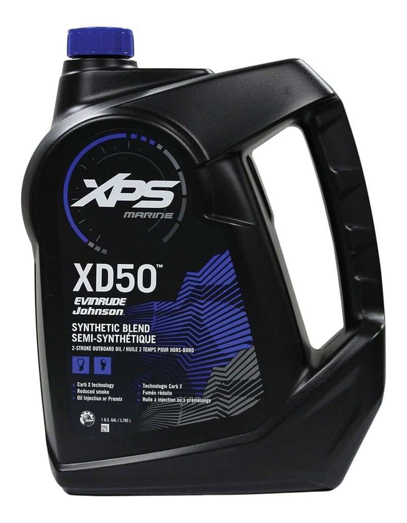 XPS XD-50 XPS Marine Outboard Synthetic Blend Engine Oil TC-W3, 3.78-L C8T7