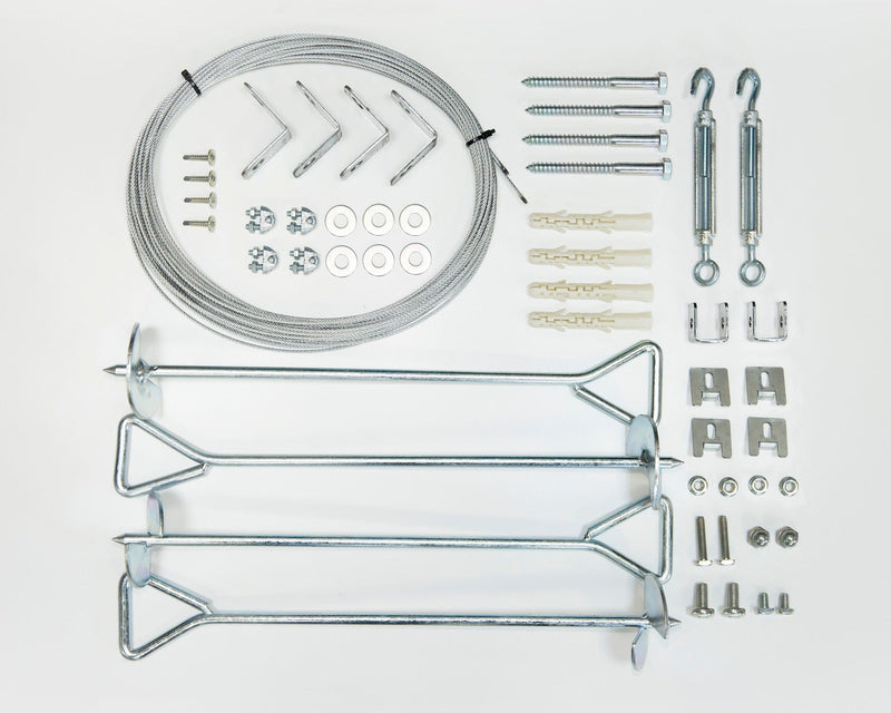 All-Inclusive Shed/Greenhouse Anchoring Kit X5C3