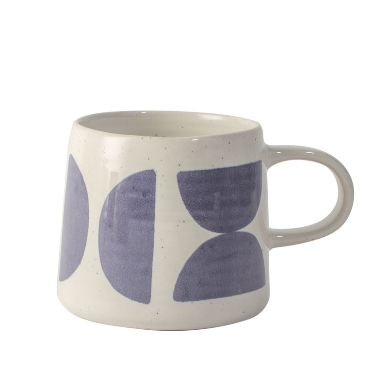 Abstract Stoneware Mug, 13-oz I5A4