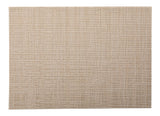 Lurex Rectangle Textilene Woven Placemat, Prosecco, 13-in x 18-in, 4-pk Q5N9 - product image 4