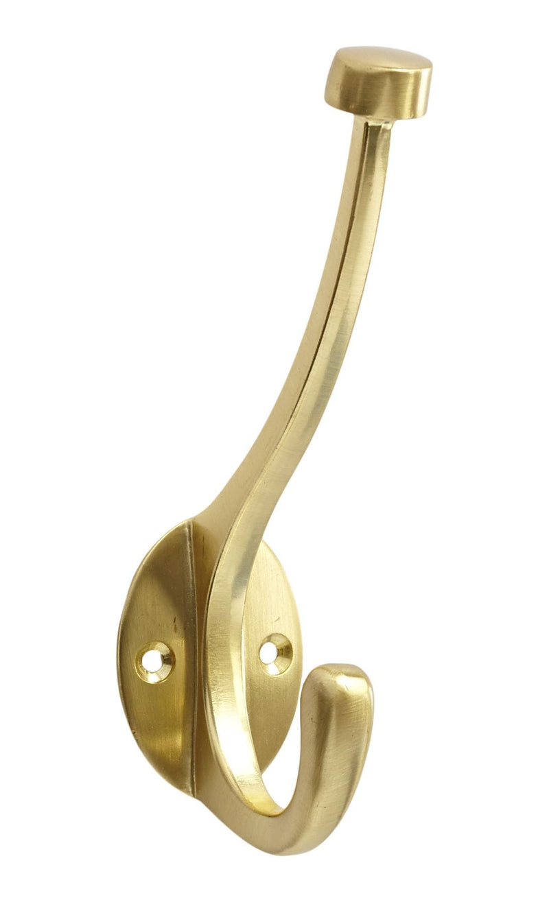 Stainless Steel Single Pill Top Hook, Brass T0I5