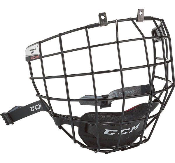 580 Senior Hockey Cage Mask, Black C8O8