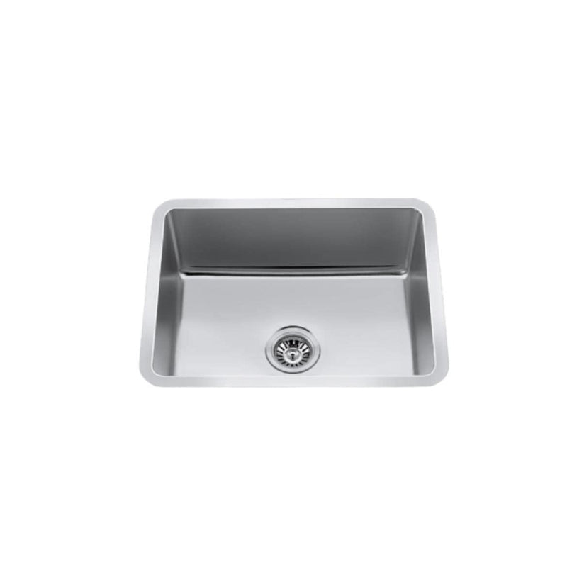 23-in Type 304 Stainless Steel UnderMount R20 Sink Y7U3