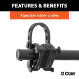 18030 2-Bike To 4-Bike Two Arm Hitch Mount Bike Rack, Fits 1-1/4, 2-in Receiver, Black S6K2 - product image 7