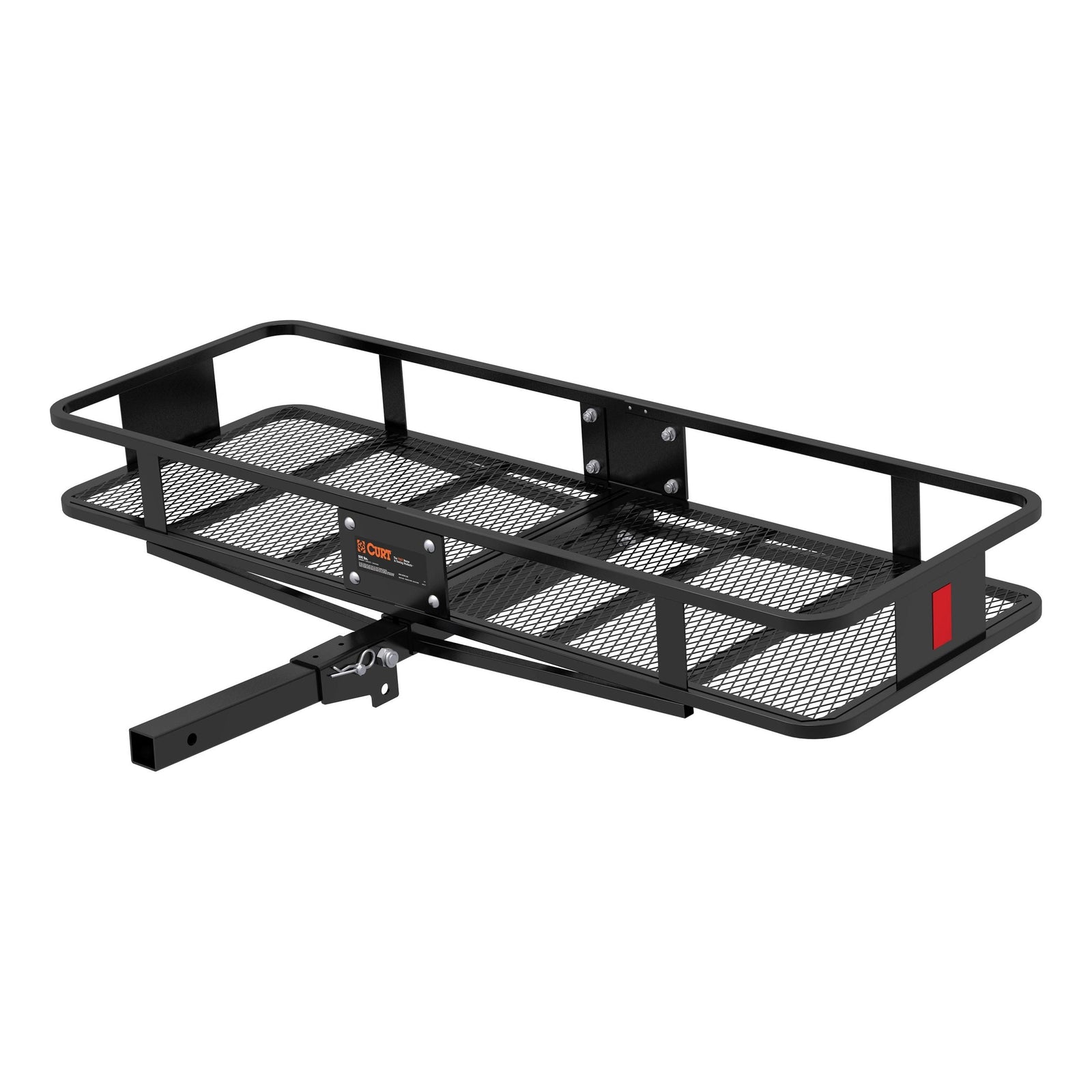 18151 60 x 20-Inch Basket Hitch Cargo Carrier, 500 lbs Capacity, Black Steel, 2-In Folding Shank V4K8 - product image 2