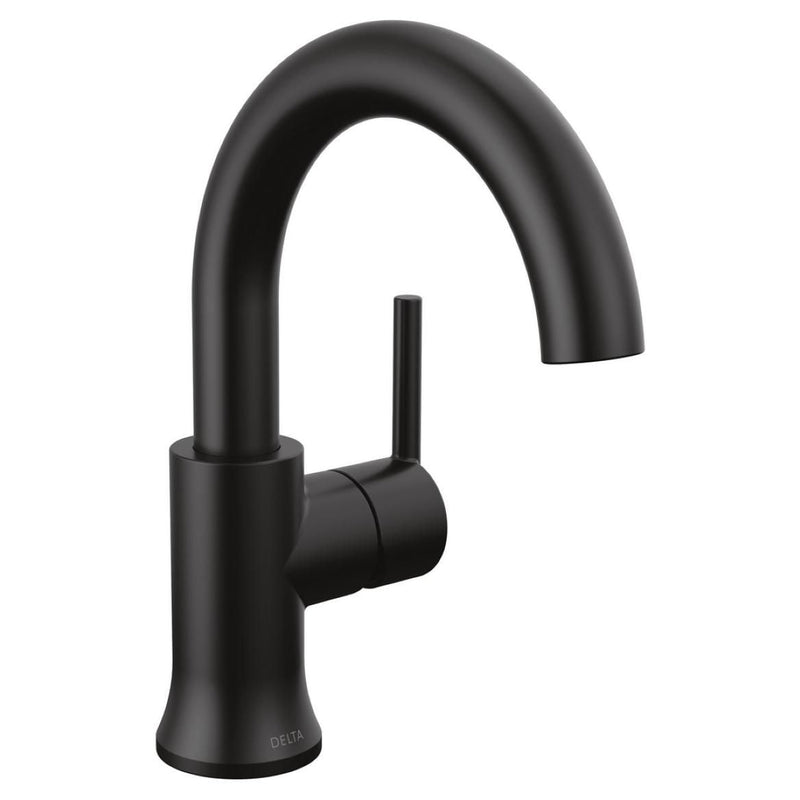 1-Handle Lavatory Faucet with Diamond Seal Technology, Matte Black O9I7