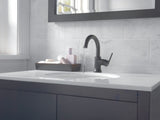 1-Handle Lavatory Faucet with Diamond Seal Technology, Matte Black O9I7 - product image 3