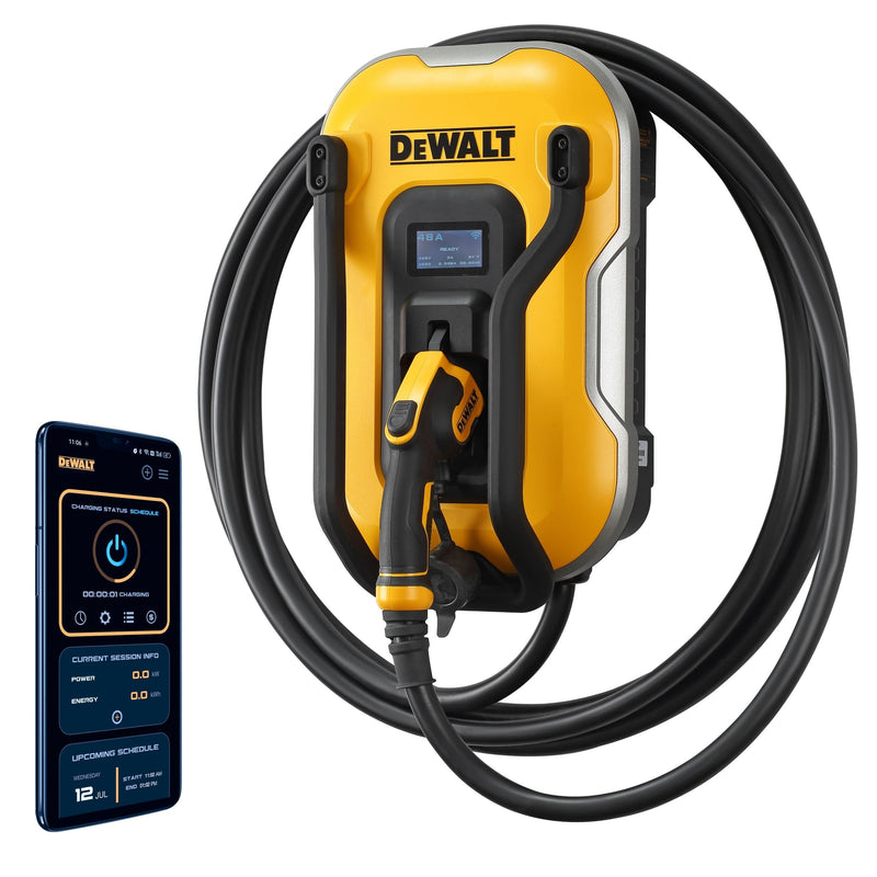 48A Wi-Fi Level 2 Hardwired J1772 EV Charger E5R3