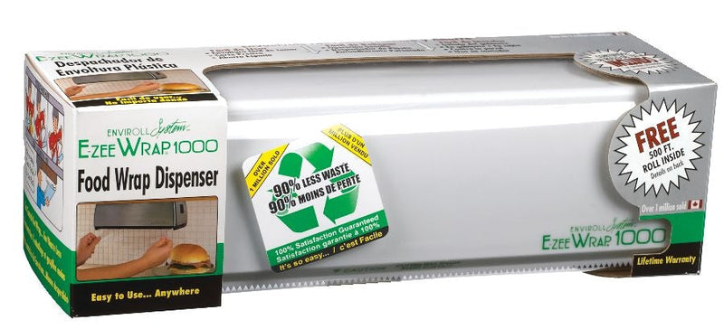 Wrap Non-stick Food Plastic Wrap Dispenser with 500-ft Plastic Wrap Included Z1U4