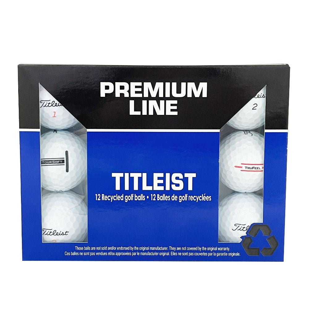 Premium Line Titleist Recycled Gold Balls, White, 12-pk N3Q7 - product image 1