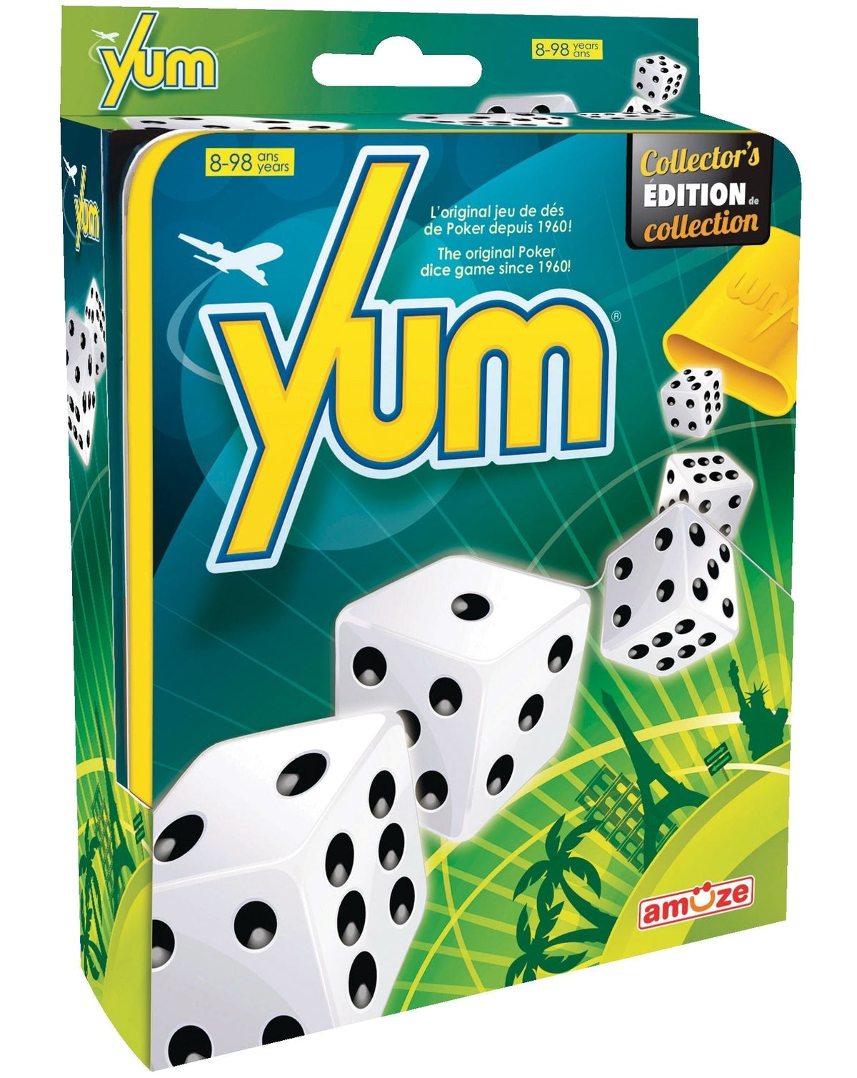 Gladius Yum Classic Collector's Edition Poker Dice Game Set, Ages 8+ D3O1 - product image 4