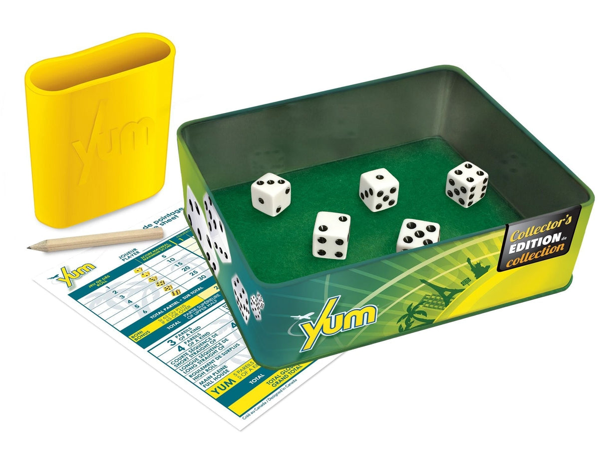 Gladius Yum Classic Collector's Edition Poker Dice Game Set, Ages 8+ D3O1 - product image 5