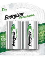 NH50BP-2 2-pk D NiMH Rechargeable Batteries, Pre-Charged, Long Lasting I4M8 - product image 1