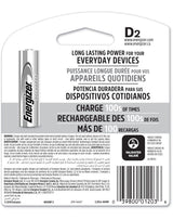 NH50BP-2 2-pk D NiMH Rechargeable Batteries, Pre-Charged, Long Lasting I4M8 - product image 2