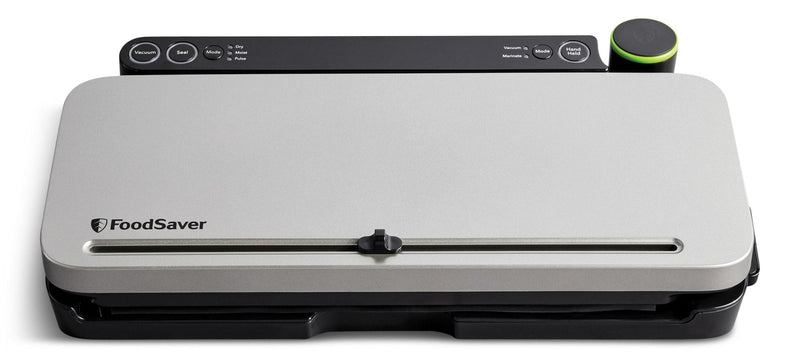 Vacuum Sealer & Food Preservation System, with Zipper Bags & Seal Rolls, Satin C0K2