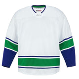 8500 Pro Team Hockey Jersey, Senior, Vancouver Canucks Away Colours, Various Sizes L6T2 - product image 1