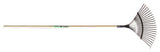 Garden Club 16-in Wide Metal 22-Tine Leaf Rake, 48-in Hardwood Shaft U2S0 - product image 2