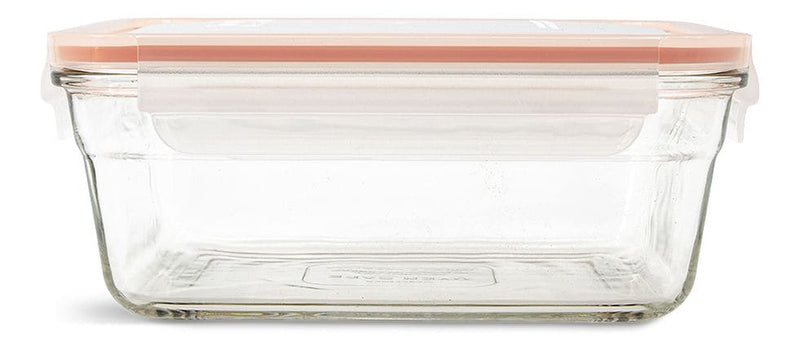 Rectangular Glass Food Storage Container with Leakproof Lid, 1.7-L Z8F3