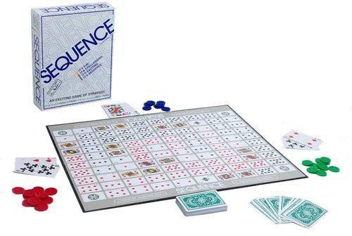 Games Sequence Family Strategy Board Game, Ages 7+ F3S8