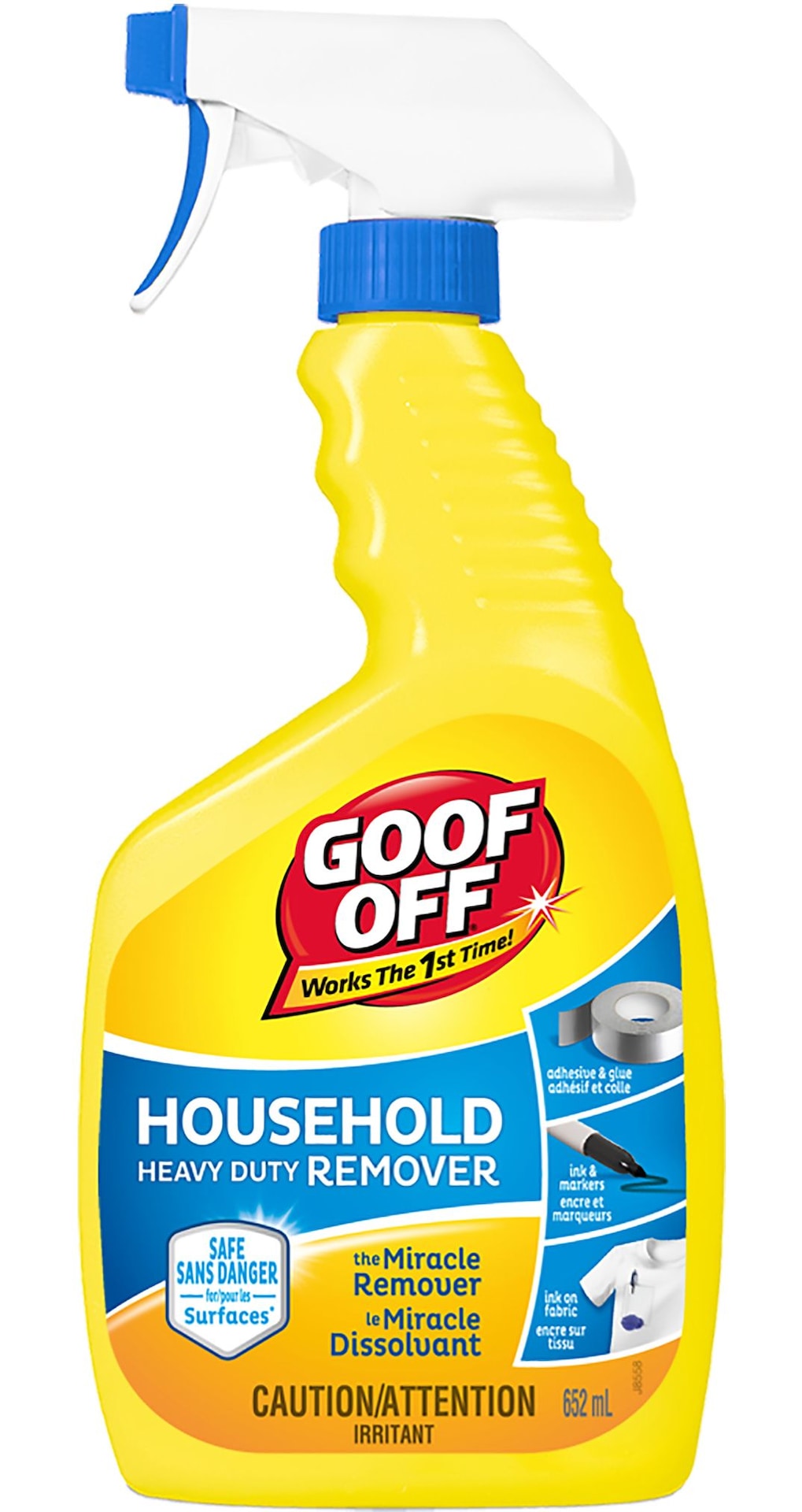 Off Household Heavy Duty Remover, Multi-Purpose Spot & Stain Spray Cleaner, 652-mL U5D8 - product image 1