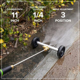 2-in-1 Water Broom & Undercarriage Cleaner, Pressure Washer Attachment W7V7 - product image 5