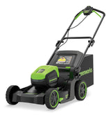 60V 17-in Push Lawn Mower with 4.0 Ah Battery & 3A Charger Q0A8 - product image 1