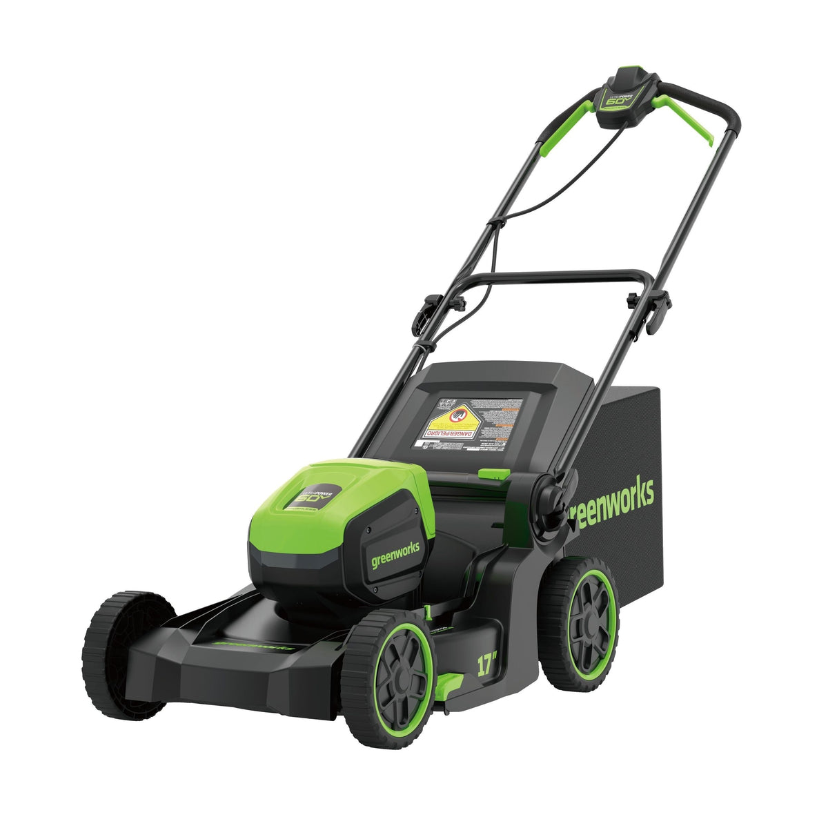 60V 17-in Push Lawn Mower with 4.0 Ah Battery & 3A Charger Q0A8 - product image 2