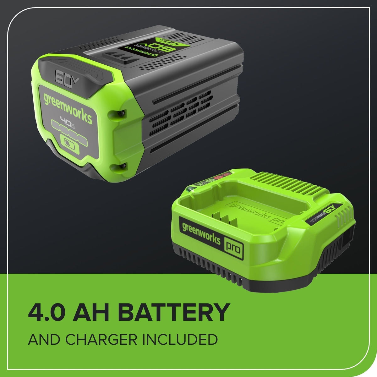 60V 17-in Push Lawn Mower with 4.0 Ah Battery & 3A Charger Q0A8 - product image 7