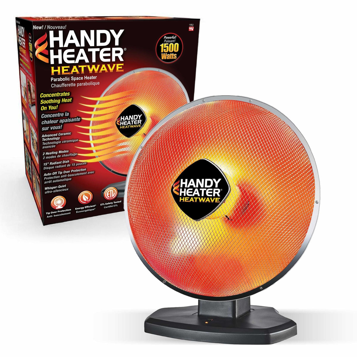 Heater Heatwave Space Heater X0U9 - product image 2