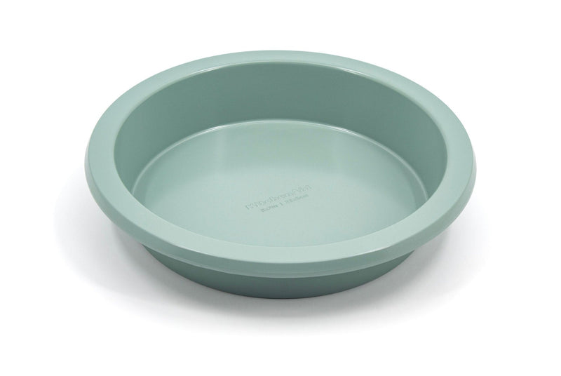 Round Cardamom Non-Stick Steel Cake Pan, 9-in dia. x 2 in U5P9